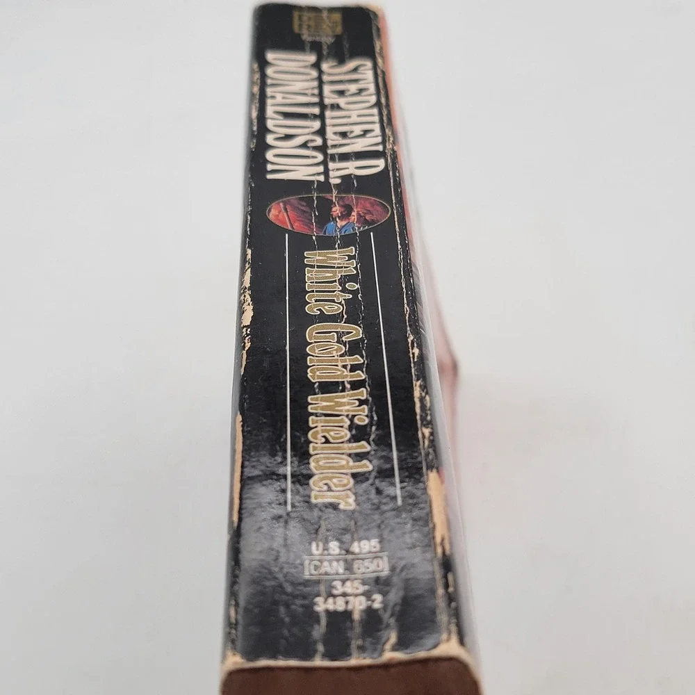 Stephen R. Donaldson White Gold Wielder Paperback 10th Printing Fantasy Fair
